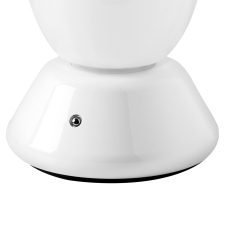 настольная лампа диммируемая 10w 3000k матовый/белый uovo iii lightstar 807916