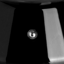 настольная лампа диммируемая 10w 3000k прозрачный/черный uovo iii lightstar 807907