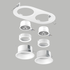 комплект со светильником domino lightstar d6560606wmod