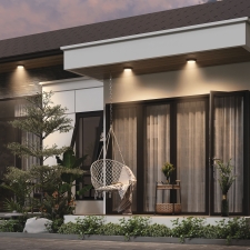 светильник накладной заливающего света со встроенными светодиодами urbano lightstar 214972