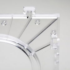 светильник встраиваемый гипсовый скрытой установки д/гипсокартонного потолка с малозаметной фиксирующей пружиной mr16 gu10 anello lightstar 002000